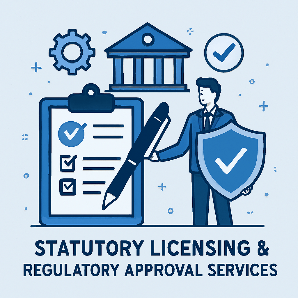 Statutory Licensing & Regulatory Approval Services Statutory Licensing & Regulatory Approval Services
