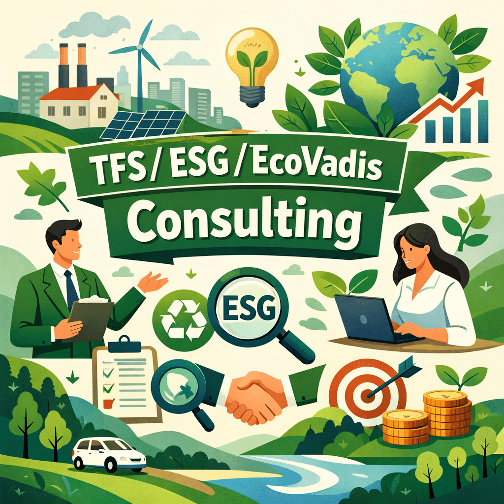 TFS, ESG and ECOVADIS consulting to strengthen sustainability and compliance performance by green ehs solutions
