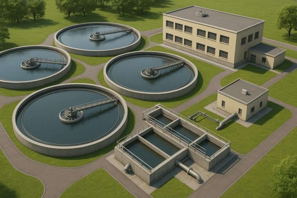 sewage treatment plant