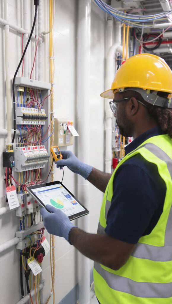 an image depicting an electrical safety audit acco an image depicting an electrical safety audit acco